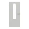 GARANT drzwi pokojowe D92-60 Dove Grey Resopal z przeszkleniem LA-5 na środku