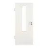 GARANT drzwi pokojowe biel ze strukturą Premium CePaL z przeszkleniem LA-5 na środku