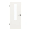 GARANT Drzwi pokojowe lakierowane na biało 9016 z przeszkleniem LA-5 centralnie