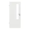 GARANT drzwi pokojowe biały lakier matowy 9016 G-TEC z przeszkleniem LA-5 od strony zamka