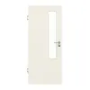 GARANT drzwi pokojowe biały lakier 9010 CePaL z przeszkleniem LA-5 od strony zamka