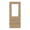GARANT Drzwi pokojowe Układ poprzeczny Authentic Dąb szczelinowy CePaL z okienkiem przeszklonym LA-6