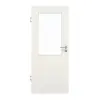 GARANT drzwi pokojowe biel ze strukturą Premium GCK08 z przeszkleniem LA-6