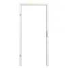 GARANT rama osłonowa do drzwi wejściowych do mieszkania biel ze strukturą Premium CePaL z zaokrągloną krawędzią