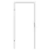 GARANT rama osłonowa do drzwi wejściowych do mieszkania biały lakier matowy 9016 G-TEC z zaokrągloną krawędzią