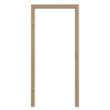 TEUTO Rama osłonowa do drzwi wejściowych do mieszkania Authentic Dąb szczelinowy CPL z zaokrągloną krawędzią