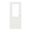 Drzwi przesuwne Basic Białe lakierowane podobne do RAL 9003 4.16 z przeszkleniem.