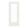 Drzwi przesuwne Basic biały lakier podobny do RAL 9003 4.17 z przeszkleniem
