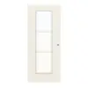CLASSEN drzwi przesuwne białe RAL 9010 CPL 4.5 z przeszkleniem