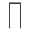CLASSEN ościeżnica do drzwi wejściowych do mieszkania grafit CPL z zaokrągloną krawędzią
