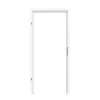 Ościeżnica CLASSEN do drzwi wejściowych do mieszkania biała struktura CPL z zaokrągloną krawędzią