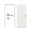 Zestaw drzwi wewnętrznych Basic biały lakier podobny do RAL 9003 4.15 z ościeżnicą i klamką