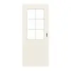 Garant drzwi przesuwne Parma biały lakier z przeszkleniem PFL4 szpros SP4
