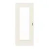 GARANT Drzwi przesuwne Milano, biały lakier, z przeszkleniem ML1