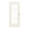 GARANT drzwi przesuwne Milano biały lakier z przeszkleniem ML1 szpros SP1