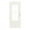 GARANT drzwi przesuwne Milano biały lakier z przeszkleniem ML2/1 szprosem SP0