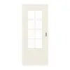 GARANT drzwi przesuwne Milano biały lakier z przeszkleniem ML2/1 szpros SP1