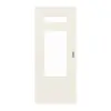 GARANT drzwi przesuwne Milano biały lakier z przeszkleniem ML3/1