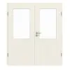 GARANT drzwi 2-skrzydłowe Parma biały lakier z przeszkleniem PFL4 z ościeżnicą