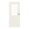 GARANT drzwi pokojowe Milano biały lakier z wycięciem na szybę ML2 szpros SP1