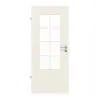 GARANT drzwi pokojowe Milano biały lakier z przeszkleniem ML2/1 i szprosem SP1