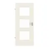 GARANT drzwi pokojowe Milano biały lakier z przeszkleniem ML3