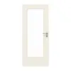 CLASSEN zestaw drzwi wewnętrzne biały RAL 9010 CPL 4.3 bezprzylgowe z ościeżnicą i klamką
