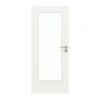 CLASSEN Zestaw drzwi wewnętrznych Biały RAL 9016 CPL 4.3 z zamkiem wpuszczanym z ościeżnicą i klamką