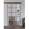 LIENBACHER całoszklane drzwi przesuwne Modell 633 Black Signature szkło przezroczyste
