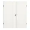 GARANT Drzwi dwuskrzydłowe Corona 750 Quer Authentic Bianco CePaL z ościeżnicą