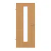 Drzwi pokojowe GARANT Corona 830 dąb Premium CePaL z przeszkleniem LA-4 na środku