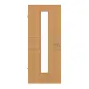 GARANT drzwi pokojowe Corona 832 dąb Premium CePaL z przeszkleniem LA-4 na środku