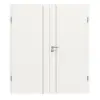 GARANT Drzwi dwuskrzydłowe Corona 850 biały lakier 9016 CePaL z ościeżnicą