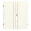 GARANT Drzwi dwuskrzydłowe Corona 850 Snow White CePaL z ościeżnicą