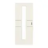 Drzwi przesuwne GARANT Corona 832 biały lakier 9010 CePaL z przeszkleniem LA-4 na środku