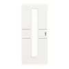 Drzwi przesuwne GARANT Corona 832 biały lakier 9016 CePaL z przeszkleniem LA-4 na środku