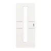 Drzwi przesuwne GARANT Corona 832 Authentic Bianco CePaL z przeszkleniem LA-4 na środku