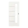 Drzwi przesuwne GARANT Corona 834 Authentic Bianco CePaL z przeszkleniem LA-4 od strony zamka