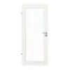 HUGA drzwi wewnętrzne biały lakier dekor podobny do RAL 9016 Durat Basic z przeszkleniem LA 27