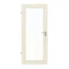 HUGA drzwi wewnętrzne modrzew lazurowany Durat Basic z przeszkleniem LA 27