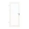 HUGA drzwi wewnętrzne biel pino Durat Basic z wycięciem na szybę LA 27