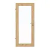 HUGA drzwi wewnętrzne dąb sękaty Durat Basic z przeszkleniem LA 27