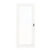 HUGA drzwi przesuwne biel pino Durat Basic z przeszkleniem LA 27
