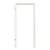 HUGA ościeżnica do drzwi przeciwpożarowych biały lakier dekor podobny do RAL 9016 Durat Basic z zaokrągloną krawędzią