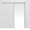 HUGA system drzwi przesuwnych naścienny dąb biały Durat z ościeżnicą