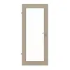 HUGA drzwi wewnętrzne ultramatowy taupe (kolor ciemnoszaro-brązowy) Durat Basic Versio z przeszkleniem LA 27