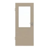 HUGA Drzwi wewnętrzne Struktura Taupe Durat Basic Wersja z przeszkleniem LA 7