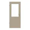 HUGA drzwi wewnętrzne Cotton like taupe (kolor ciemnoszaro-brązowy) Durat Basic Versio z przeszkleniem LA 7