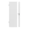 HUGA drzwi wewnętrzne Smart 1 biel baliowa Durat Concept z przeszkleniem od strony zamka