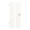 HUGA drzwi wewnętrzne Smart 1 biel pino Durat Concept z przeszkleniem na środku
